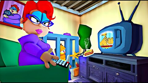 Escapa de Crazy Cat y Rescata a Garfield en Roblox