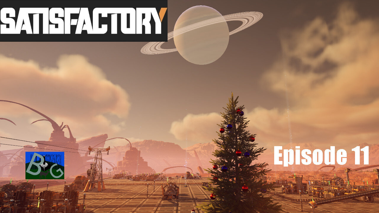 Satisfactory 1.1 Desert Playthrough Ep. 11 (pt 1)