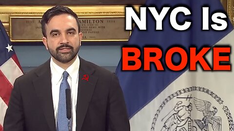 Mamdani's NYC Is ALREADY BROKE