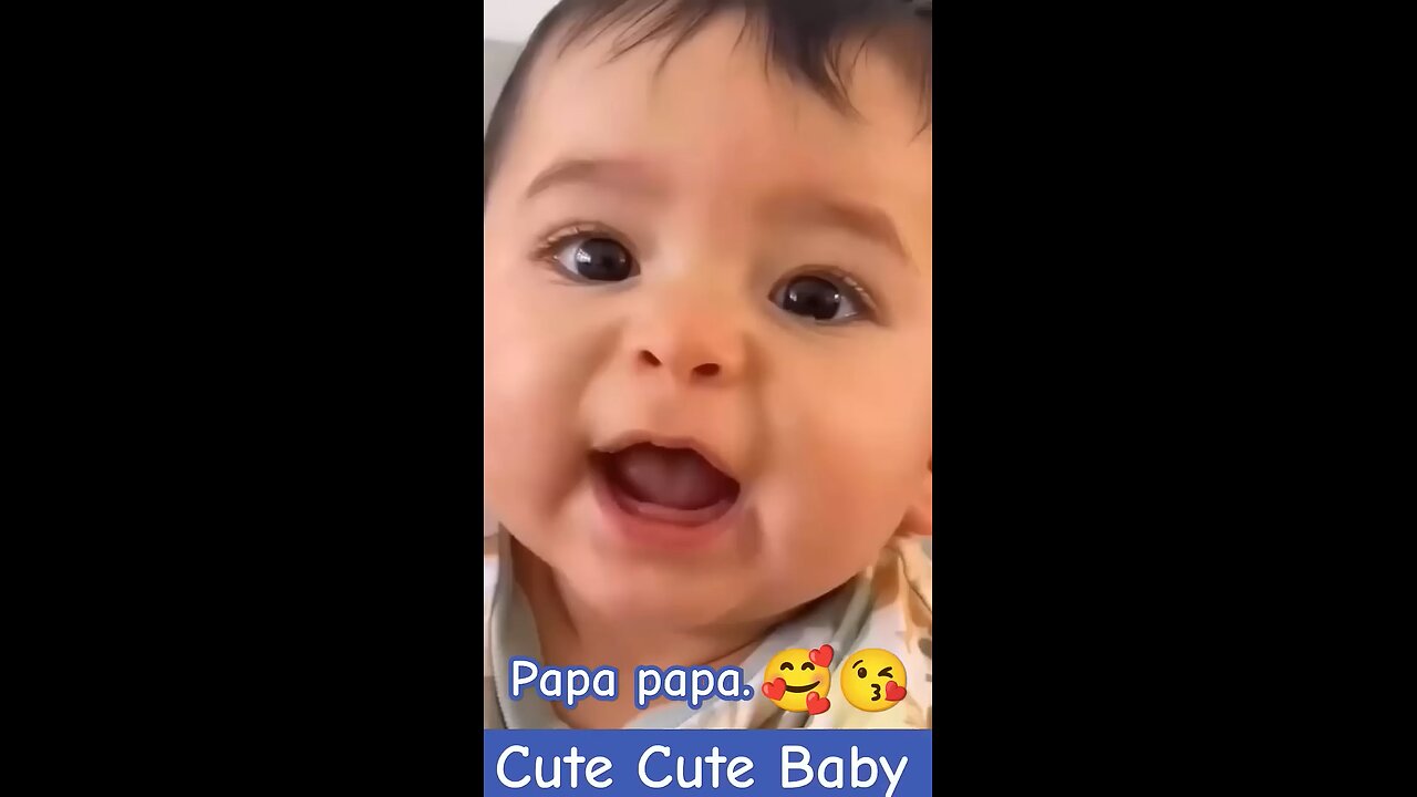 Cute baby🫠🫠taking papa🥹❤️