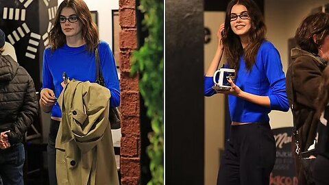 Kaia Gerber Steps Out After LA Show