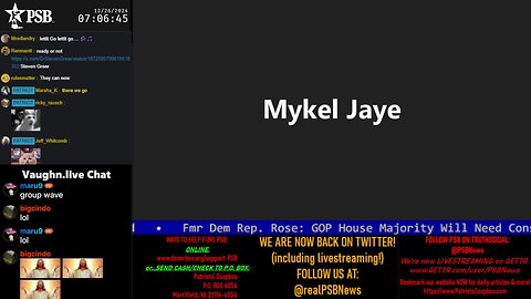 2024-12-26 07:00 EST - Patriots Soapbox AM: with MykelJaye