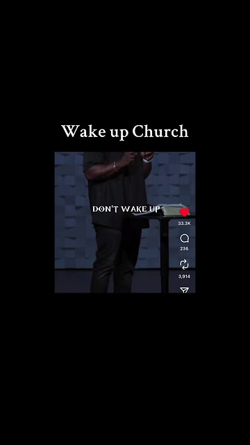 Wake up Church