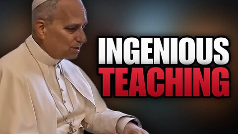 Pope Leo is a GENIUS