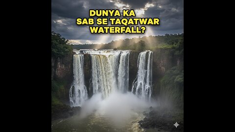 Duniya Ka Sab Se Taqatwar Waterfall – Iguazu Falls ki Khofnaak Power!”