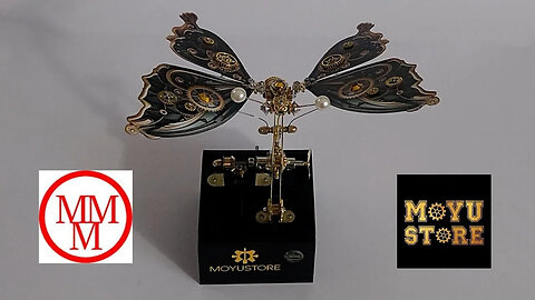 Out of the Box - Episode No.6 - Steam Punk Mechanical Butterfly Music Box.