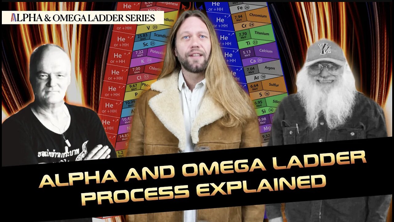 Stepwise Elemental Fusion in the Thunderstorm Generator | Malcolm Bendall's Alpha & Omega Ladder
