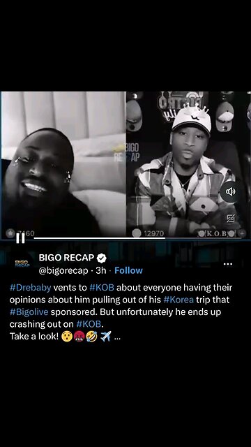 DREBABY AND KOB BIGOLIVE