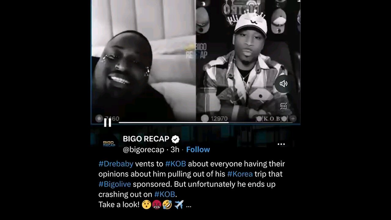 DREBABY AND KOB BIGOLIVE