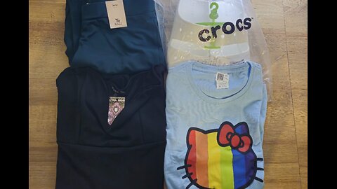 LIVE DONATING ETHAN RALPH'S NEW CROCS TO CHARITY