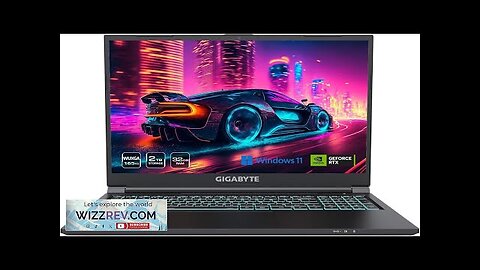 GIGABYTE G6 (2024) Gaming Laptop 165Hz 1920x1200 WUXGA NVIDIA Review