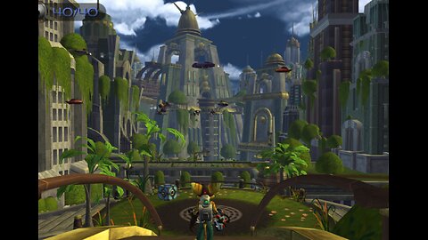 Ratchet and Clank 1 Planet Kerwan.