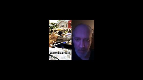 Thai Street Food Grilled Crocodile, NOT Alligator Looks DELICIOUS Tastes Like Chicken