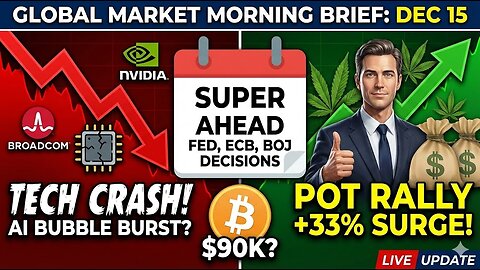 AI Bubble Bursting? Tech Bleeds While Pot Stocks Fly! 📉🌿| EPK Capital