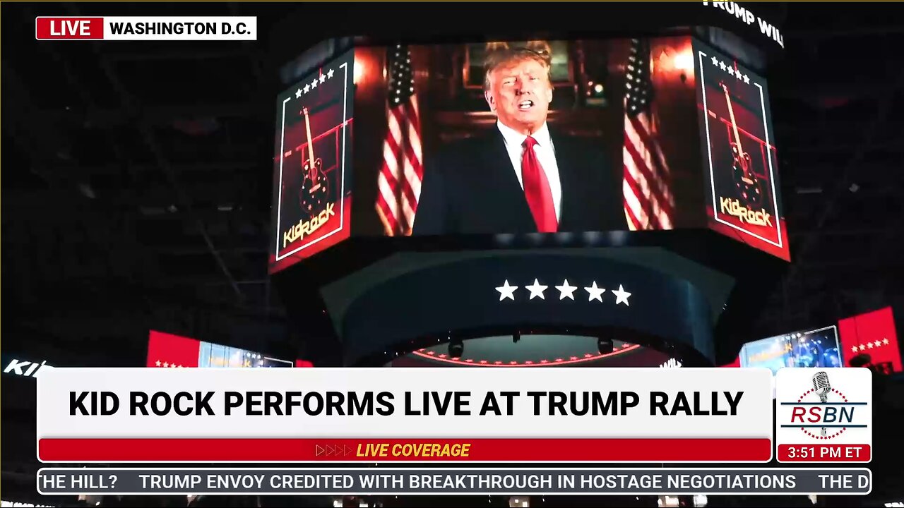 Qnotables restream - President Donald J. Trump Holds Inauguration Eve Rally in Washington D.C.