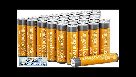 Amazon Basics AAA Alkaline High-Performance Batteries 1.5 Volt 10-Year Shelf Life 36 Review