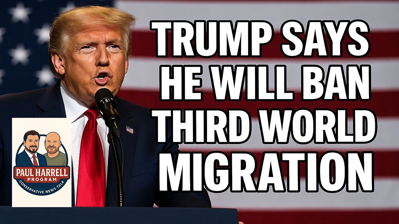 Trump Says He Will Ban Migration From Third World Countries