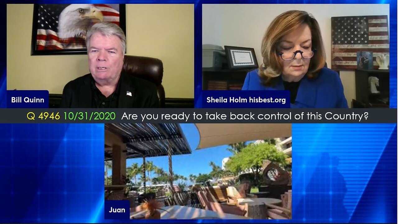 Juan O Savin - Sheila Holm - Are We Approaching "Go Time?" Trump Executive Order coming?