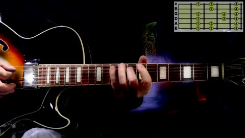 Lorcian mode (pattern of 4 notes chained)