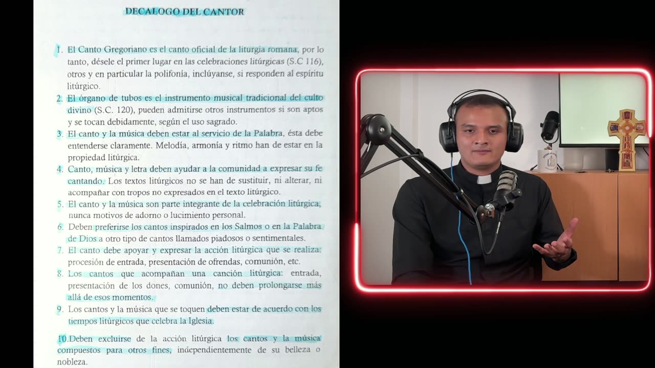 Las 10 claves del buen cantor litúrgico