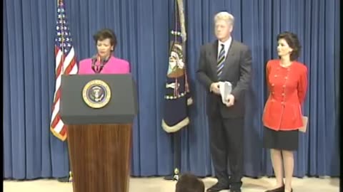 Video Recordin... - Video Recording of President William Jefferson Clinton's Rem - MT04350 03DEC1995