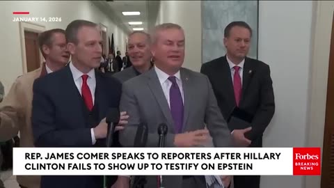BREAKING_ James Comer Announces Contempt Of Congress Proceedings Against Bill And Hillary Clinton