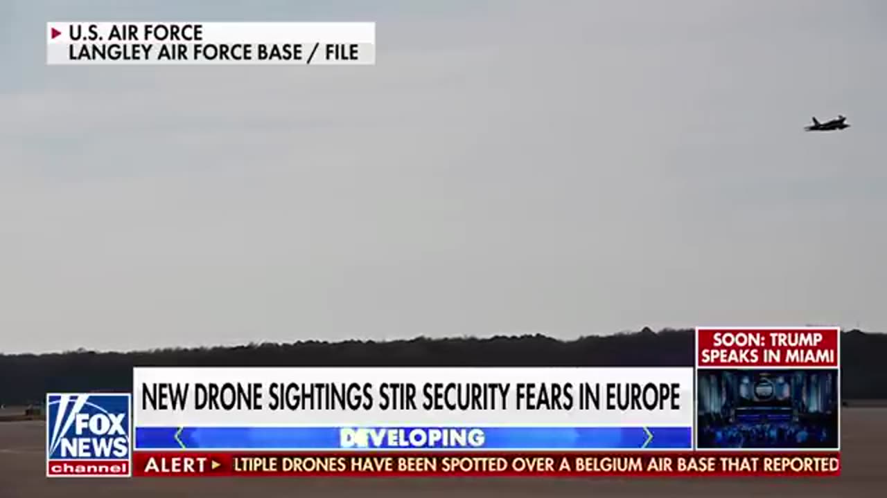 MAJOR CONCERNS_ New drone sightings SPARK security fears