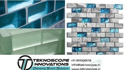 Teknoscope Innovations - Crystal Glass bricks