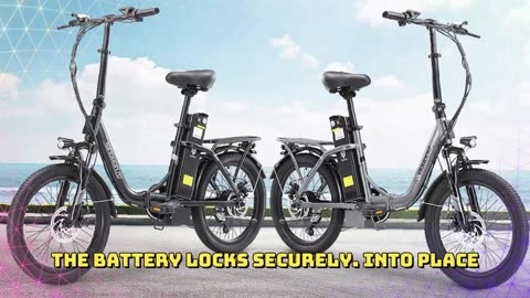 SINOHON C20 Electric Bicycle 250W Motor 36V 18Ah Battery 20" Tire Folding Electric Bike