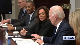 Joe Biden Stuns Kamala Harris with a Joke About the California Wildfires