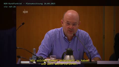 NDR-Rundfunkrat; Sitzung am 26.09.2025 (Causa Klar⁄Julia Ruhs)
