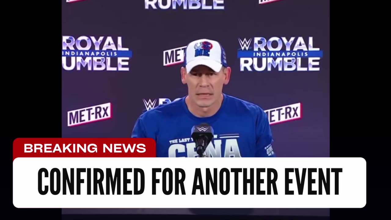 Cena Confirmed For Another Event