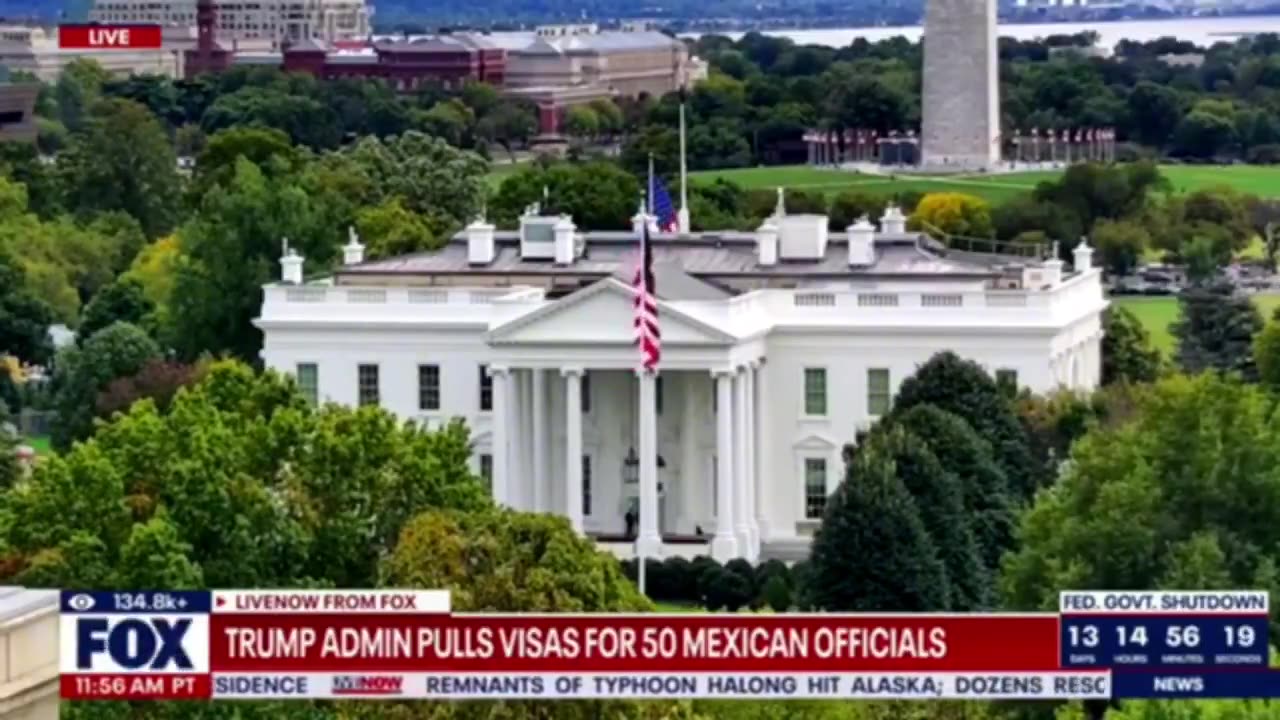Trump admin has REVOKED the Visas of 50 Mexican government officials!