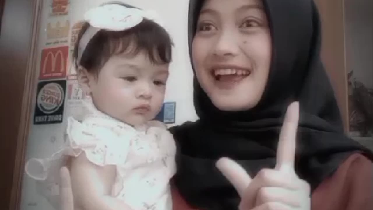 Baby playing