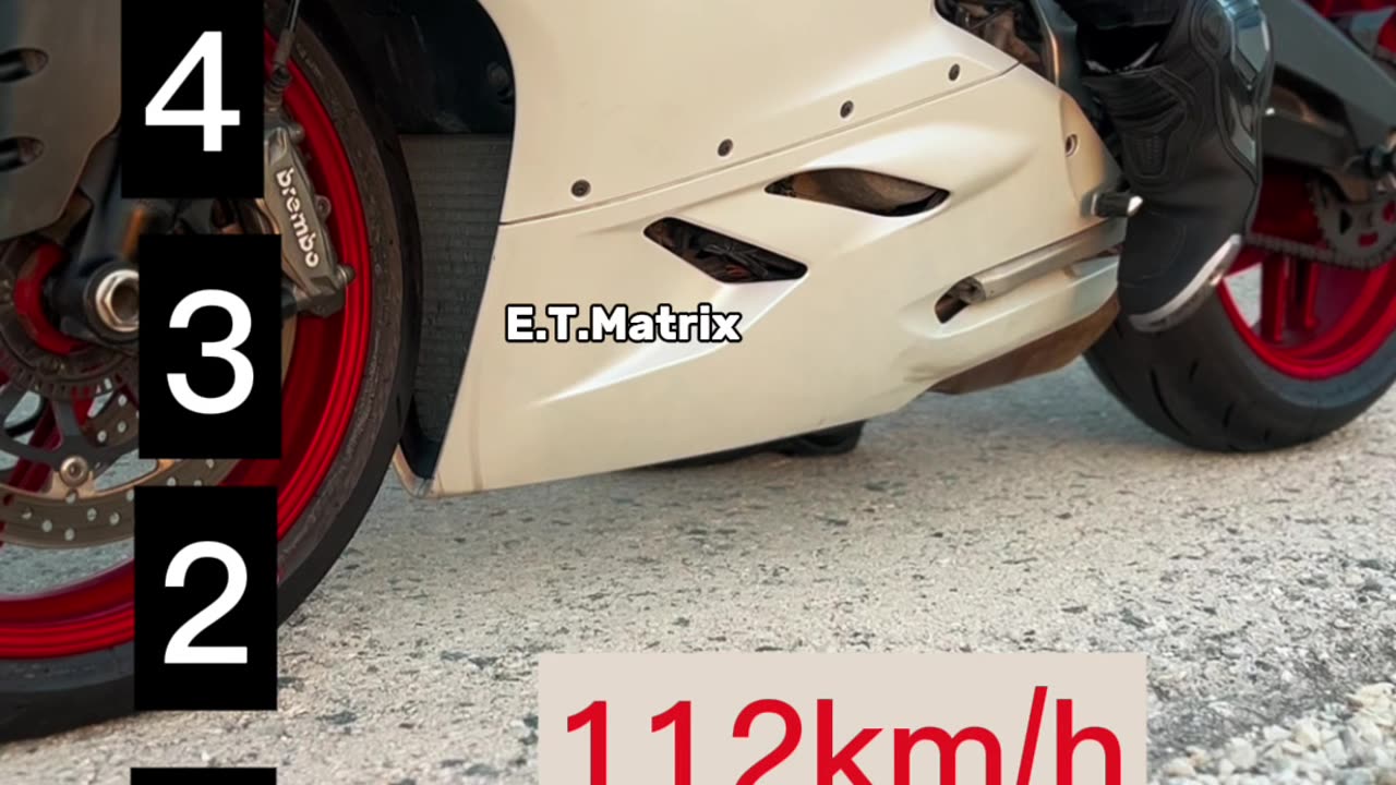 Maximum Speed for each gear on a Ducati 959 Panigale