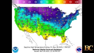 National Weather Forecast (November 28, 2025)