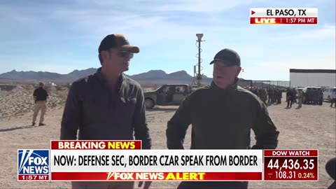 Hegseth & Homan at Border: 'Border Security is National Security'; Cartel Drones. GITMO.