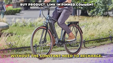 JOBOBIKE Henry Electric Bike 250W Mid Motor 36V 14Ah Battery 28 Inch Adult Electric Bicycle
