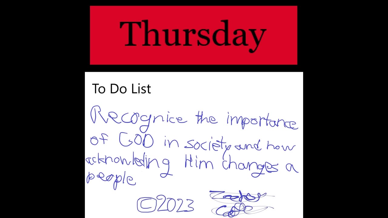 March 2nd, 2023 - The Societal Impact of God