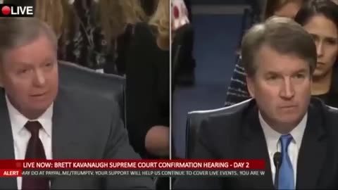 2018, Justice Kavanaugh's confirmation hearings