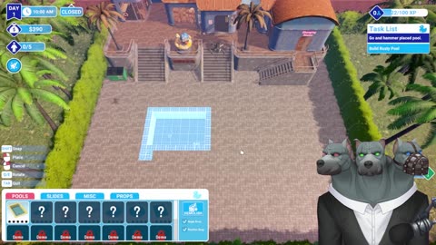 Managing Mayhem at the Water Park! - Water Park Simulator Demo First Look
