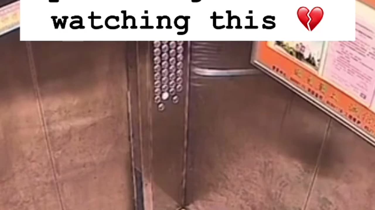 Baby Stuck in Elevator Without Mom Noticing