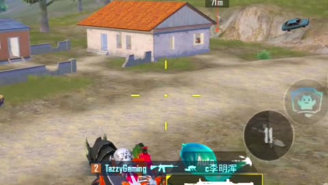 #PUBGMobile #BGMI #PUBGShorts #1v4 #SquadWipe #SniperShot #GamingShorts #TazzyGaming