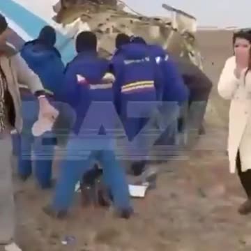 NEW: Man films video from his flight to Grozny, Russia...