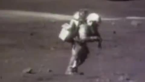 THIS FOOTAGE OF THE MOON LANDING IS GOING VIRAL AS MORE PEOPLE START TO NOTICE ⚠️