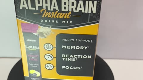 Shop & Shop: ALPHA BRAIN - Instant Drink Mix - Lot of 2 Boxes - New 2025 - Feed Your Brain!
