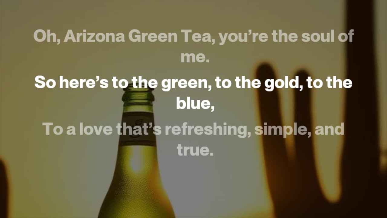 Arizona Green Tea