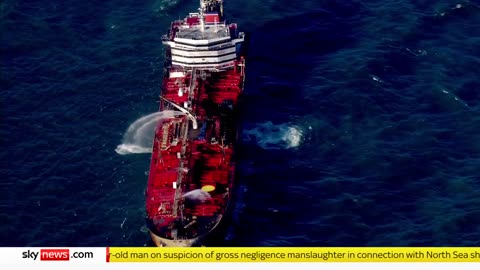 UK fears environmental damage after tanker collision in North Sea