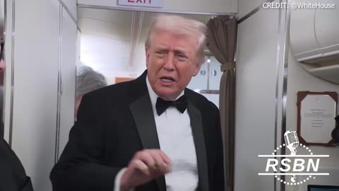 FULL SPEECH: President Trump Speaks with Press on Air Force One En Route to Palm Beach - 01/31/26