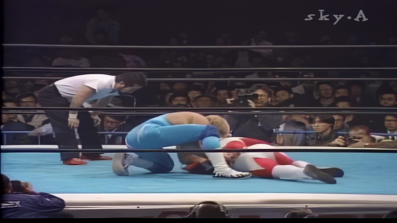 Owen Hart vs Jushin Thunder Liger WAR 1993